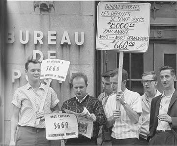 1965. Grève des postiers